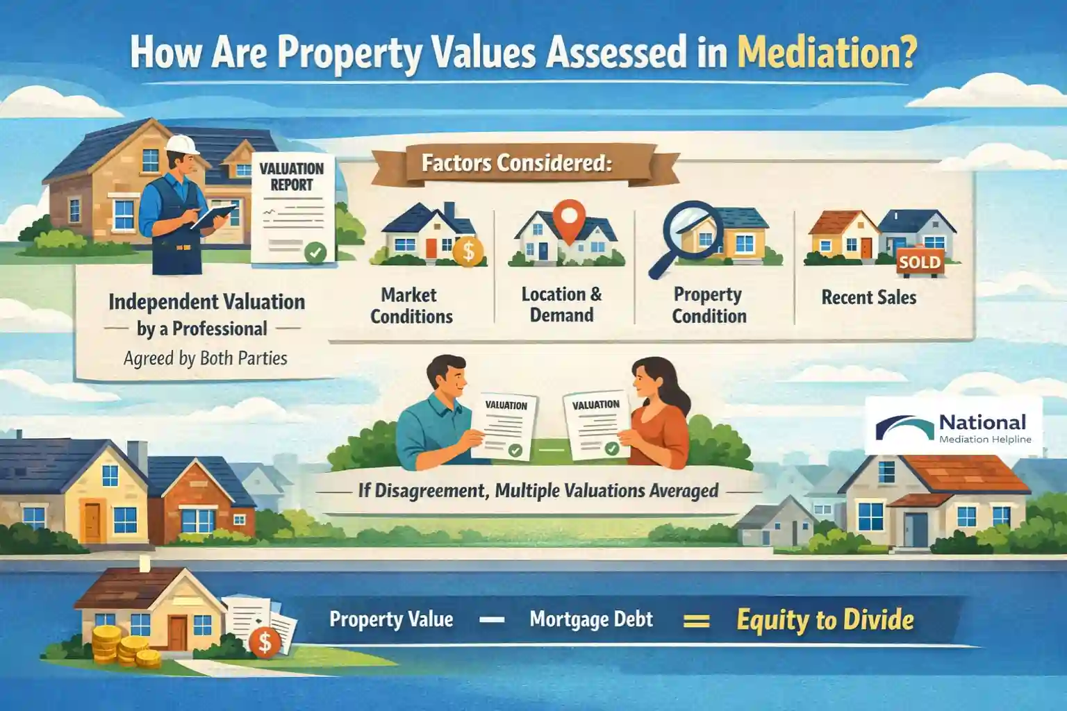 How Are Property Values Assessed in Mediation Portsmouth?