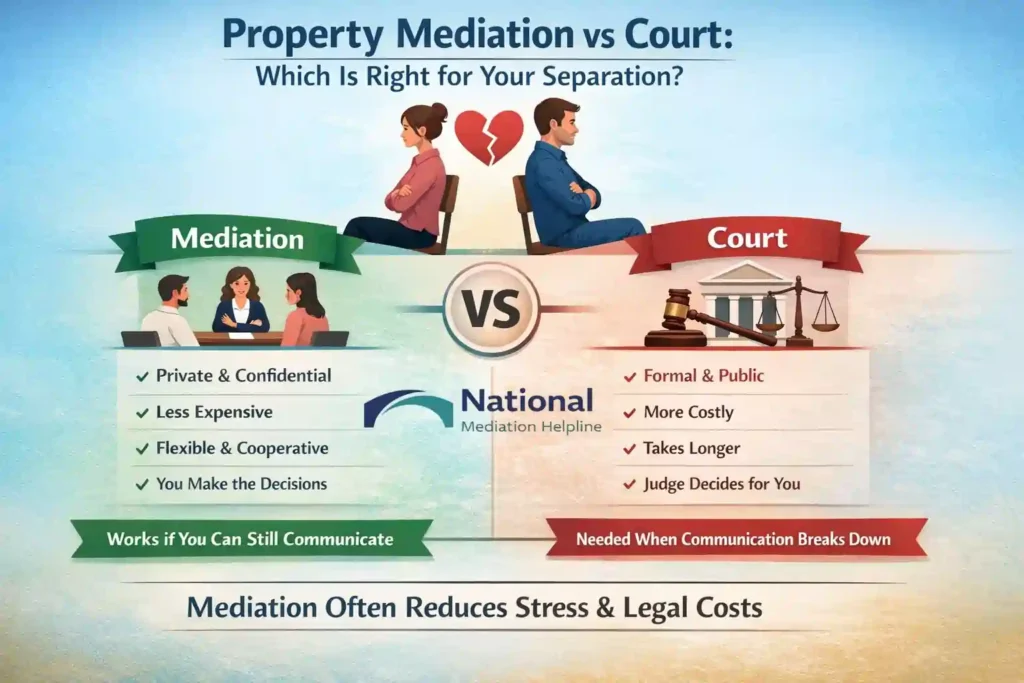 Property Mediation vs Court: Which Is Right for Your Separation Portsmouth?