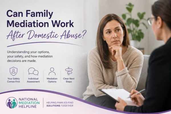 Can Family Mediation Portsmouth Work After Domestic Abuse?